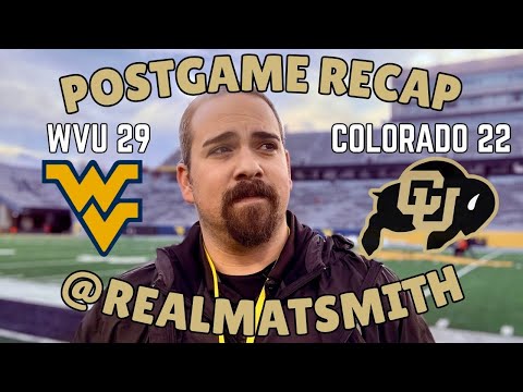 Видео: 🦬 ОБЗОР ПОСЛЕ ИГРЫ: Западная Вирджиния 29, Колорадо 22