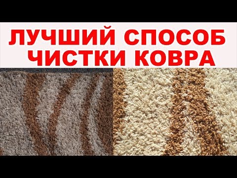 Видео: Как почистить ковер до состояния НОВОГО? Лучше любой химчистки. Проверенный временем способ
