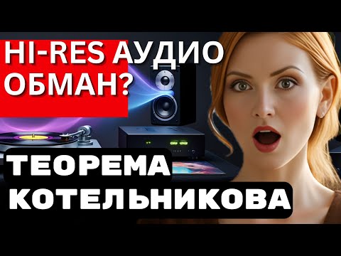 Видео: Мифы о звуке: Гигагерцы против Теоремы Котельникова? #hifi