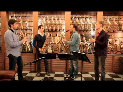 Видео: Квартет саксофонов. Настройка