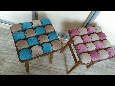 Видео: Как сшить объемную 3D подушку-сидушку в стиле бонбон. Она согреет вашу попу в холодное время года.