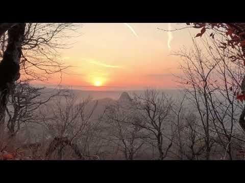 Видео: Закат с горы Железная