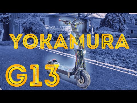 Видео: Электросамокат Yokamura G13 - новинка осени 2021