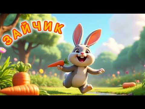 Видео: ЗАЙЧИК | Весела Дитяча Пісня | GIRAFFE FUN