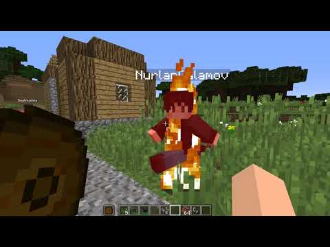 Видео: ✅ДОСЫМДЫ ОТҚА ПІСІРДІМ✅ҚАЗАҚША МАЙНКРАФТ✅