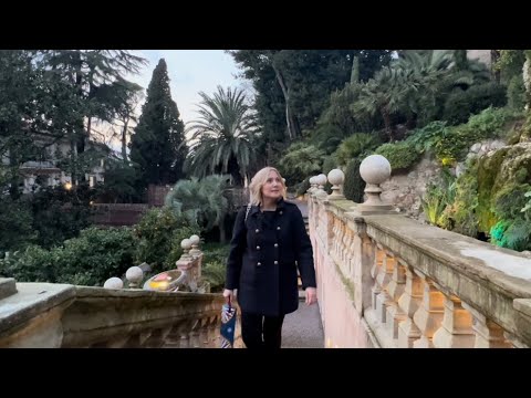 Видео: РИМСКАЯ РОСКОШЬ  - секретный сад  / Hotel de Russie / Via del Babuino / Via Margutta