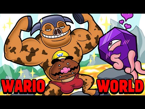 Видео: Тяжёлый переход Варио в 3D | Wario World — The Lonely Goomba