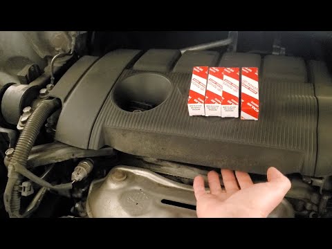 Видео: Замена свечей зажигания | Toyota Venza 2010 2.7L AWD