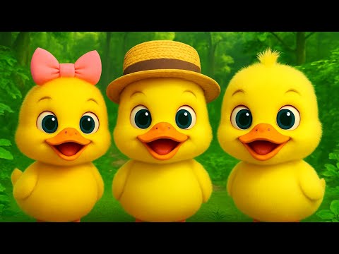 Видео: Песенка про уточку Кря Кря Кря | Детские песни и мультфильм для малышей