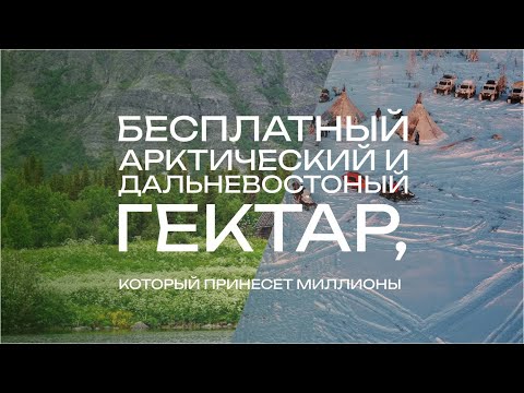 Видео: Прямой эфир по Дальневосточному и Арктическому гектарам. Как я получил участок и помогаю другим