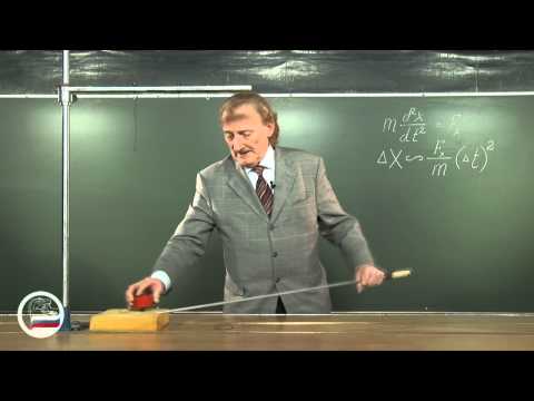 Видео: Опыт с инерцией гири.