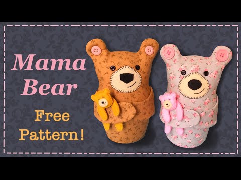 Видео: Легко сшить мишку Тедди в стиле каваи || БЕСПЛАТНЫЙ ШАБЛОН || Полное руководство с Lisa Pay
