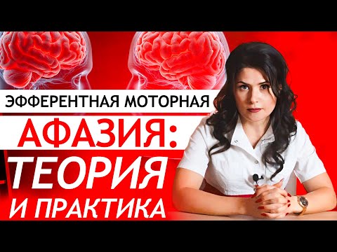 Видео: Эфферентная моторная АФАЗИЯ - теоретическая и практическая часть. ВИДЕОУРОК по афазии после инсульта