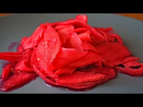 Видео: Быстрый рецепт маринованного имбиря – секреты идеального вкуса💯👍