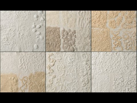 Видео: Фактуры из неокрашенных волокон