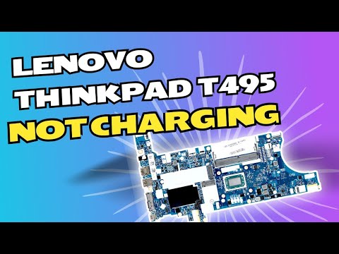 Видео: Lenovo ThinkPad T495 не заряжается