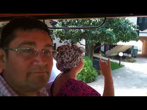 Видео: Турция. Side. STARLIGHT RESORT HOTEL. Экскурсия на паровозике.