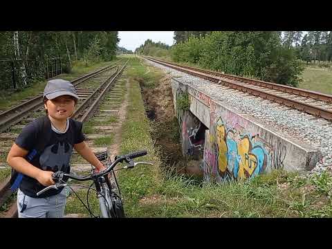 Видео: Вело прогулка Рига- Ацоне  -Улброка -Плявниеки