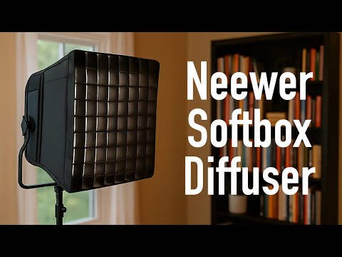 Видео: Рассеиватель софтбокса Neewer NS4S для NL660 [Обзор]