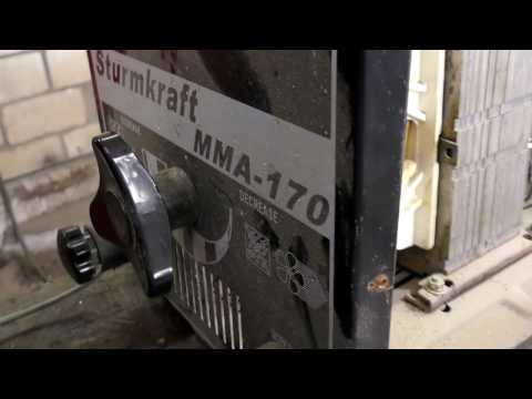 Видео: Sturmkraft MMA-170  ПромТэк АСП-250. Трансформаторные сварочные аппараты.