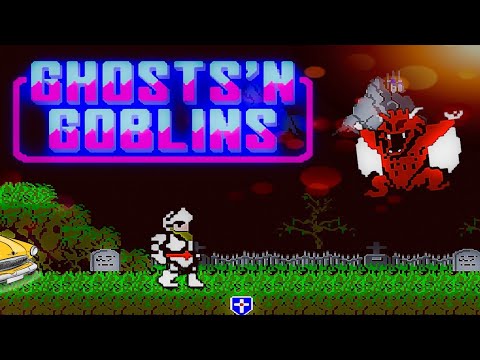 Видео: Ghosts 'N Goblins Nintendo playthrough / Ghostly Village Dendy прохождение