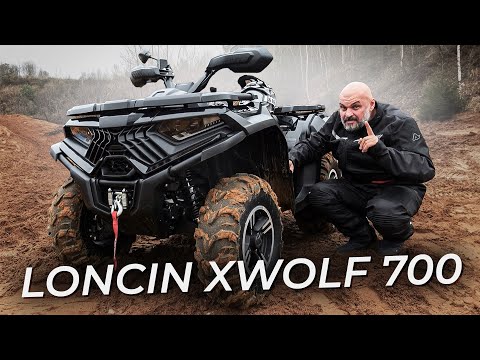 Видео: Лебёдка, полный привод и клиренс больше, чем у внедорожника. Loncin Xwolf 700L EPS | Два колеса