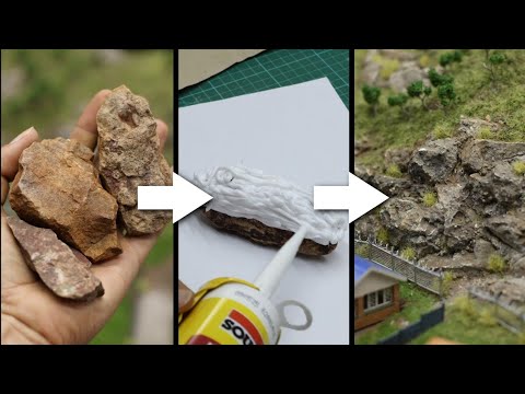 Видео: Простые самодельные формы для камня для реалистичного рельефа