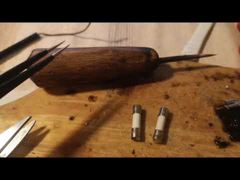 Видео: Как восстановить сгоревшей предохранитель.