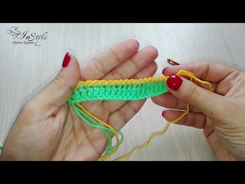 Видео: РАЧИЙ ШАГ ► Уроки вязания ► Крючком