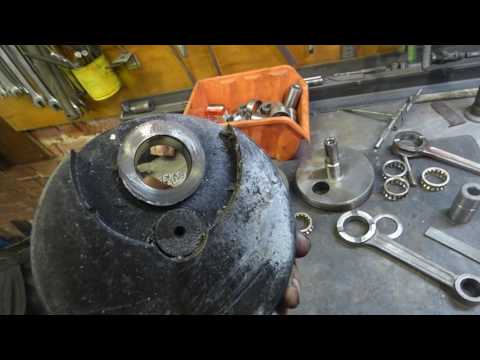 Видео: Новодельный коленвал ИЖ ПС из нулевых годов.