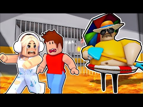 Видео: ПОБЕГ ОТ ЛЕТНЕГО ВОНЮЧКА БАРРИ в ROBLOX ! Лара Майнкрафт и Нубик