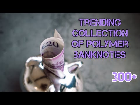 Видео: Трендовая Коллекция Полимерных Банкнот 300+/Trending collection of polymer banknotes 300+