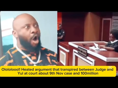 Видео: Олололоо!! Жаркий спор, который произошел между судьей и Юлом в суде по делу 9 ноября…