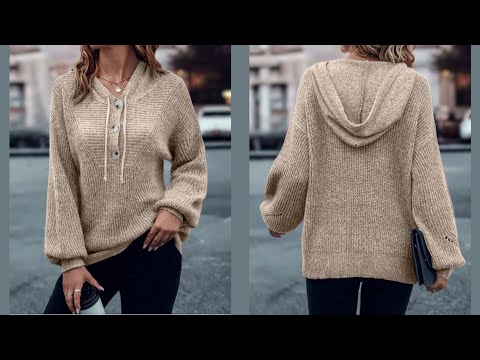 Видео: ХУДИ "PEGALLE". Часть 2. Вяжем перед. Вытачка снизу.