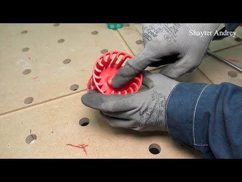 Видео: Это не крыльчатка вентилятора)! Это очень интересный и эффективный инструмент!