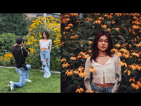 Видео: Неотредактированное фото за кулисами портретной фотосессии с моим Nikon Z 7II