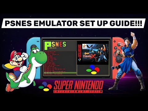 Видео: Руководство по настройке эмулятора PSnes для Nintendo Switch!!!