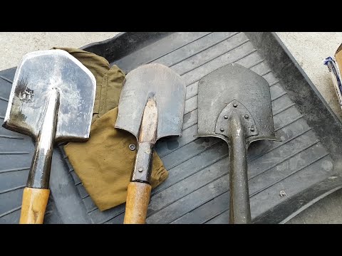 Видео: МПЛ-50 1940г С ХРАНЕНИЯ! РАСПАКОВКА, ОБЗОР, СРАВНЕНИЕ, ОЧИСТКА! ЛУЧШАЯ САПЕРНАЯ ЛОПАТА СССР!