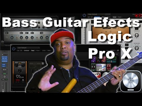 Видео: Эффекты для бас-гитары Logic Pro X | Басовые эффекты | Конструктор басовых усилителей