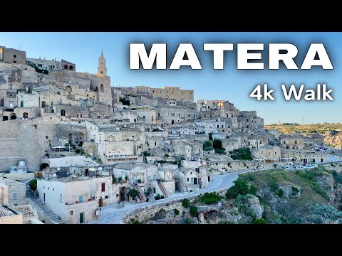 Видео: Пешеходная экскурсия по Италии Матера