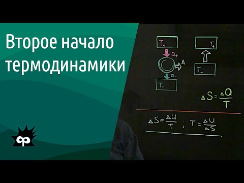 Видео: 10.5.20. Второе начало термодинамики