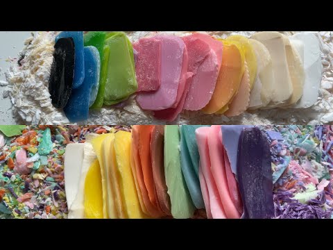 Видео: Compilation breaking soap leftovers / Ломаю мыльные пластинки￼