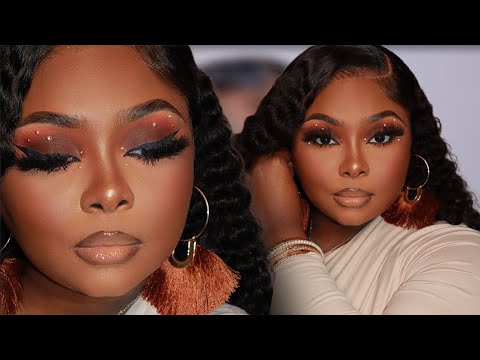 Видео: Макияж с коричневыми тенями для век Smokey Brown | Ariel Black