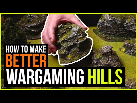 Видео: Улучшение рельефа холмов Wargaming Scatter