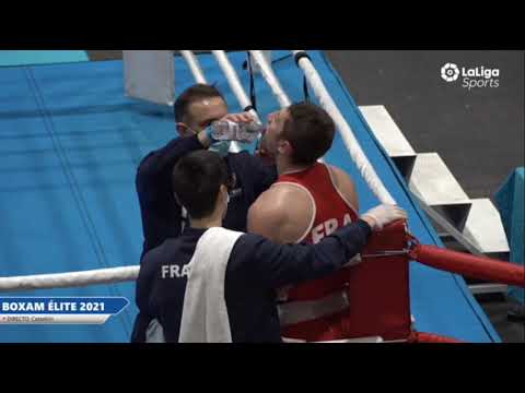 Видео: Абылайхан Жусупов 1-й день МТ по боксу Испания 2021