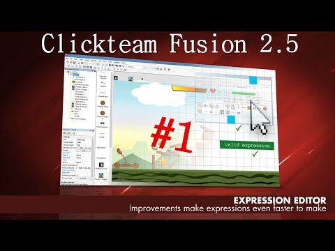 Видео: Clickteam Fusion 2.5 Урок 1 - Основы, Интерфейс