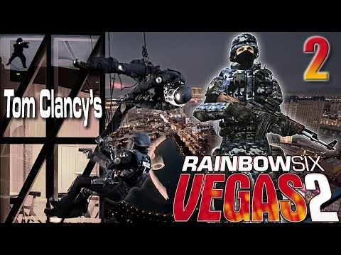 Видео: Tom Clancy’s Rainbow Six: Vegas 2 (2008) (Прохождение. Часть 2)
