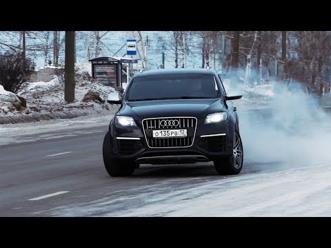 Видео: Audi Q7 V12.Дизельный ураган под контролем.Anton Avtoman.