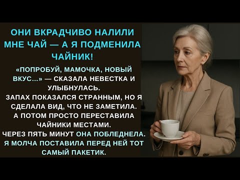 Видео: Я ПЛАКАЛА ЧИТАЯ! Они вкрадчиво налили мне чай - а я подменила чайник!