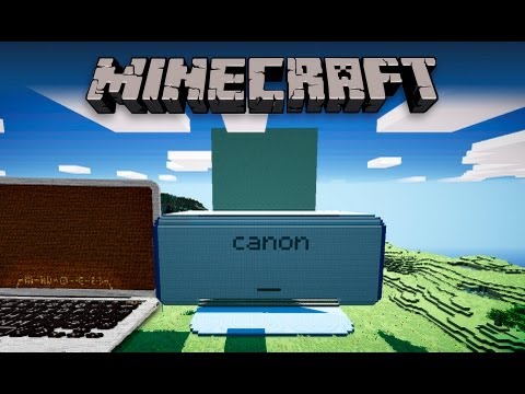 Видео: Самый мощный принтер в Minecraft: перерождение.